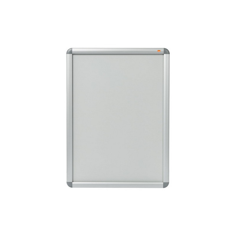 NOBO Vitrine porte-affiche clipsable, aluminium, anti-reflet en PVC, 70 x 50 cm