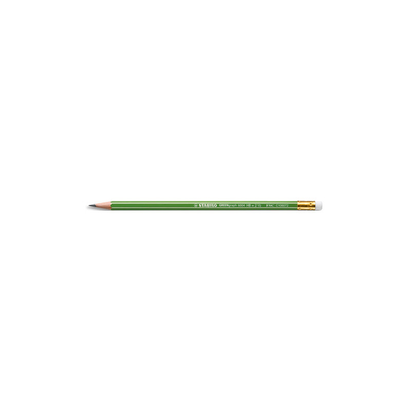 STABILO GREENgraph crayon graphite HB avec bout gomme