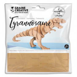 PWI Maquette Tyranosaure en carton à assembler et décorer, personnaliser 2 x 7 x 10 cm