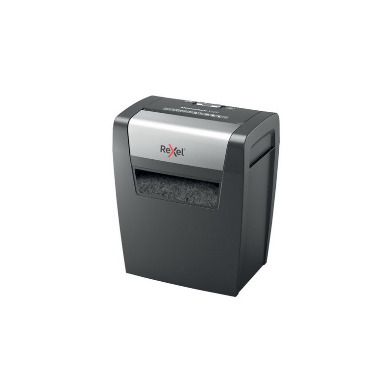 REXEL Destructeur de documents Momentum X406 P-4, coupe croisée, 4x28mm, 6 feuilles, 15 litres, 2104569EU