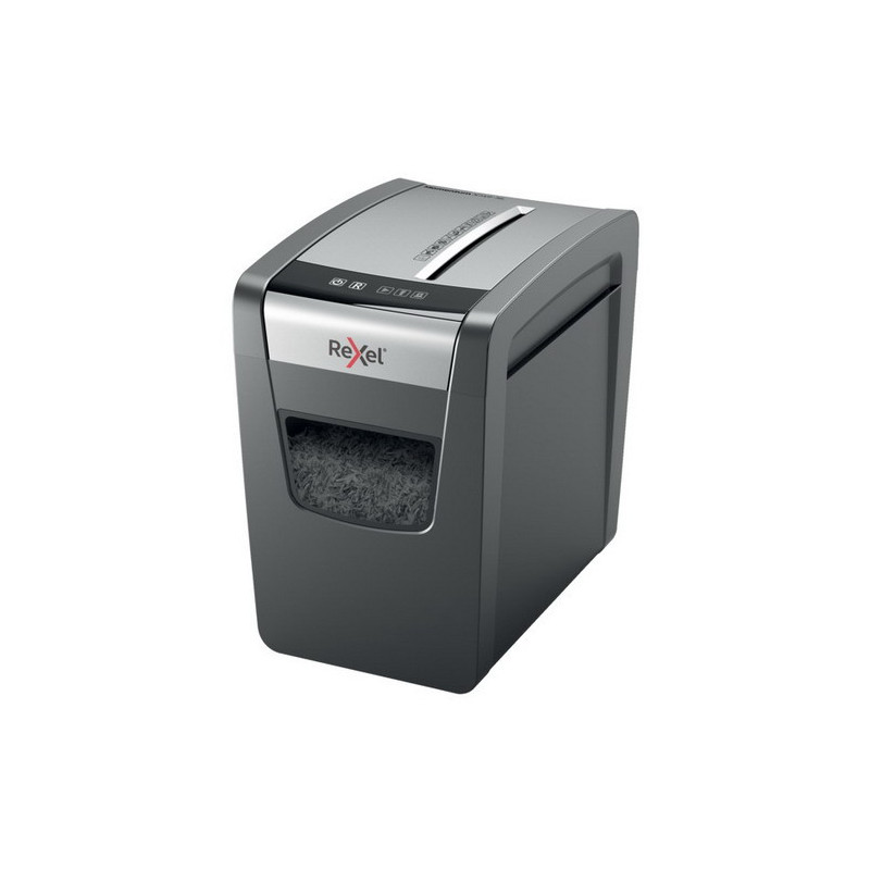 REXEL Destructeur de documents Momentum X312-SL P-3 coupe croisée 5x42mm 12 feuilles 23 litres 2104574EU