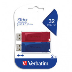 VERBATIM Pack de 2 clés USB...