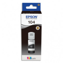 EPSON Bouteille Jet d'Encre 104 EcoTank Black - C13T00P140