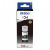 EPSON Bouteille Jet d'Encre 104 EcoTank Black - C13T00P140