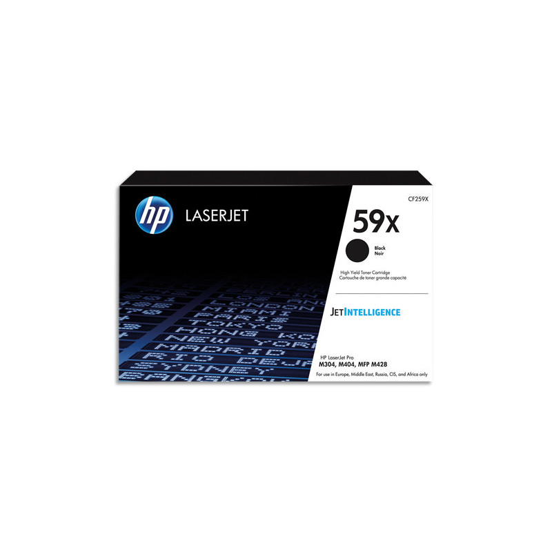 HP 59A CF259A Toner Noir Authentique pour HP LaserJet Pro M304 / M404 / M428