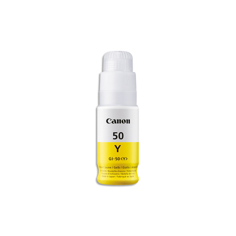 CANON Bouteille d'encre jaune GI-50 Y 3405C001