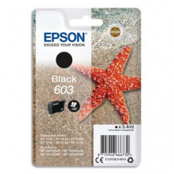 EPSON Cartouche Jet d'Encre Black ''Etoile de Mer'' 603 - C13T03U14010