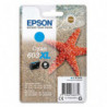 EPSON Cartouche Jet d'Encre Cyan XL ''Etoile de Mer'' 603 - C13T03A24010